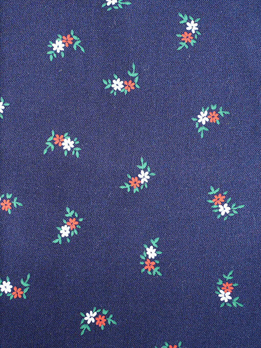 Baumwollstoff Leonie - Marine