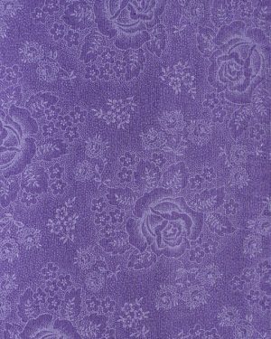 Baumwollstoff Rose - Lila
