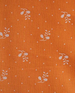 Baumwollstoff Sissi - Hellorange